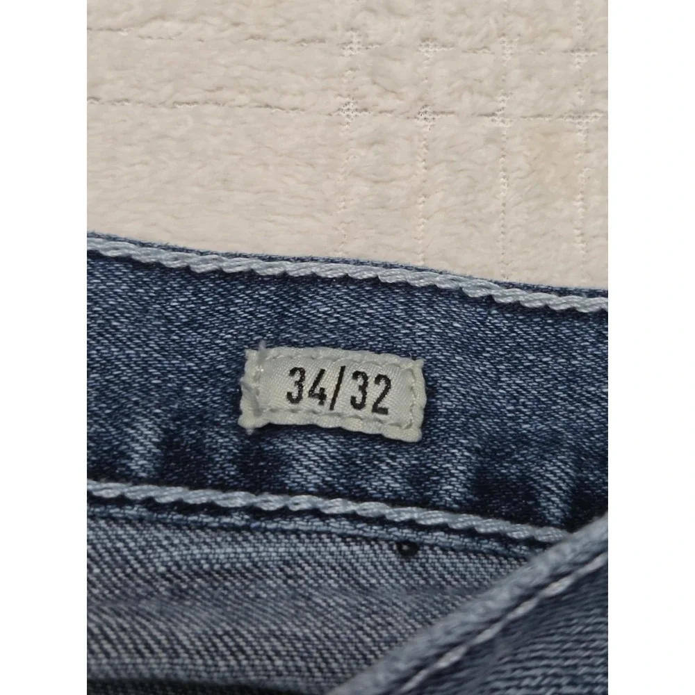Ariat M2 Traditional Relaxed Boot Cut Denim Jean Mens 34x32 Blue western